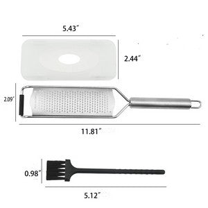 Stainless Steel Grater w/Cover