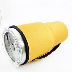 Reusable Coffee Cup Sleeve Neoprene Tumbler Insulator Sleeves Drinks Cup Sleeve Holder With Handle
