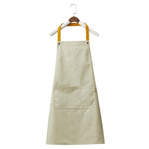 14 Oz. Custom Canvas Kitchen Apron w/ 2 front pockets, Antifouling 32"L x 25"W