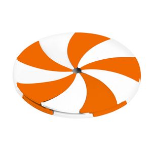 Orange/White