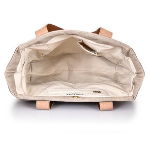 Natural Beige/Khaki Tan Inside View