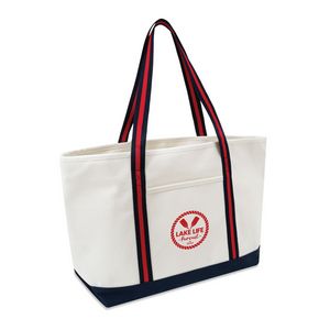 Commander Cotton Canvas Tote Bag (24"x14.17"x6.7")