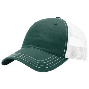 Dark Green & White