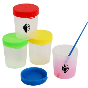Spill Proof Kids Paint Cup with Lid