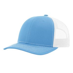 Columbia Blue/White Blank Angled View
