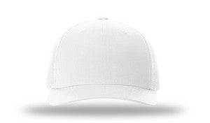 White Blank Front View