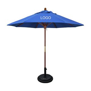Round Aluminum Pole Patio Umbrella