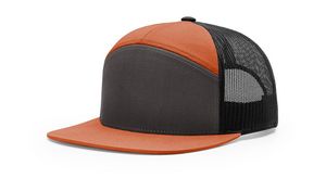 Charcoal Burnt Orange Black