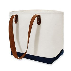 Natural/Navy Blue Angle View