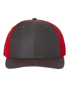 Charcoal Gray/Red