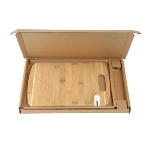 Natural Bamboo Brown/White