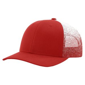 Red / Red-White Fade