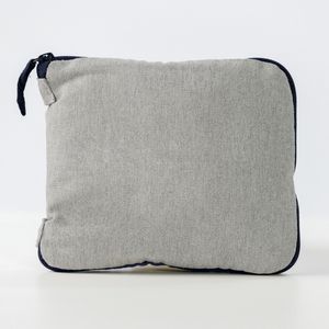 Heather Gray Blank Pouch
