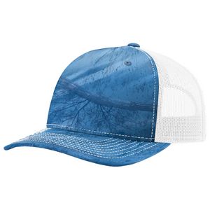 Realtree Fishing Light Blue & White