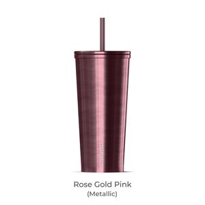 Rose Gold Pink Metallic