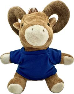 6" Sitting Ram Beanie