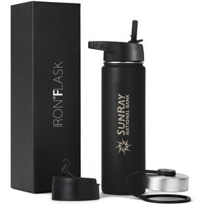 Iron Flask Wide Mouth Water Bottle 22 Oz