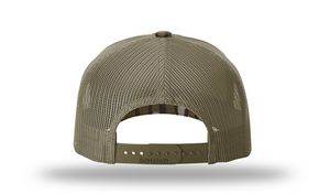 Mossy Oak Bottomland/Loden Green Blank Back View