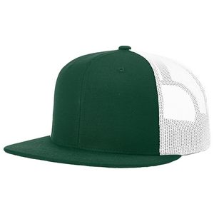 Dark Green & White