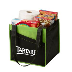 Cube Non-Woven Utility Tote Bag