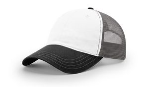 White Charcoal Black