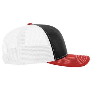 Black/White/Red Blank Side View