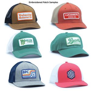 Richardson 212 Pro Twill Snapback Hat with Embroidered Patch