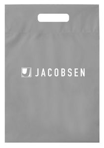 Die Cut Fold-Over Reinforced Plastic Bag (9"x13"x2")