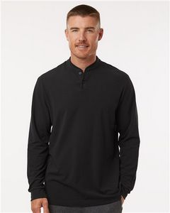 Adidas® Henley Long Sleeve Tee