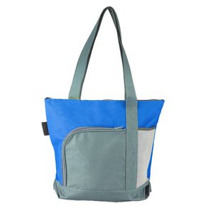 The Go Getter Two-Tone Tote Bags (16.5"x14.5")