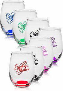 9 oz. Import Stemless Wine Glasses