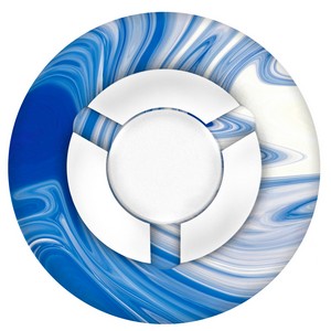 Blue Swirl