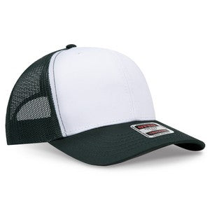 Right Quater Front - Dark Green/White/Dark Green