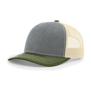 Heather Grey - Birch - Army Olive Green