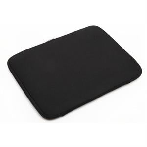 Neoprene Padded Zippered Laptop Sleeve W/ Elastic Bands On Inside