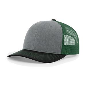 Heather Grey - Dark Green - Black