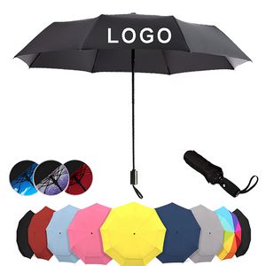 Double Vented Canopy Teflon Umbrella