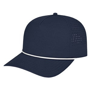 Navy with White Rope