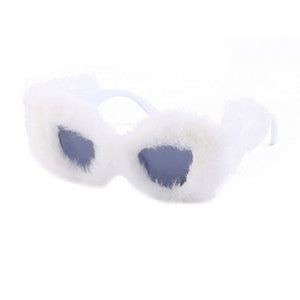 Customized Fur Velvet Sunglass