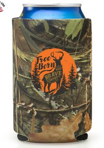 Camouflage Hunting Can Cooler Insulator