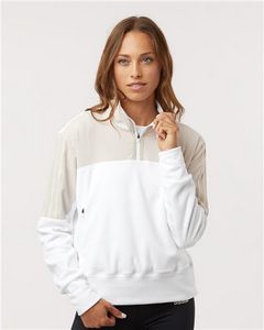 Adidas® Women's Fleece Quarter-Zip Pullover
