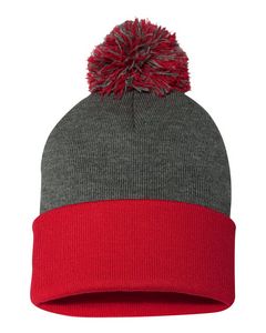 Dark Heather Gray/Red