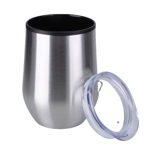 12 Oz. Stainless Steel Wine Mug