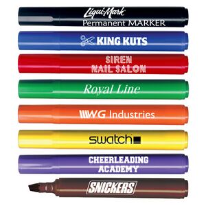 Liqui-Mark® Broadline Chisel Tip Permanent Marker