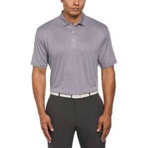 Callaway® Moisture Wicking Fine Line Stripe Men's Polo Shirt with Custom Logo