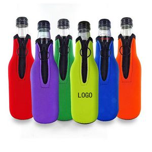 Zippered Beverage Insulator Sleeve 11oz