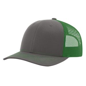 Charcoal Gray/Kelly Green Blank Angled View