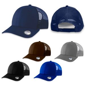 6 Panel Mesh Back Trucker Cap - Alternative to Richardson 112