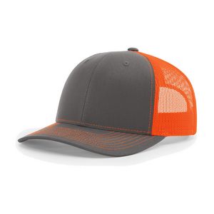 Charcoal - Neon Orange