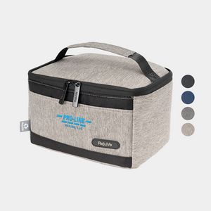 6-Can RejuVe® MILANO Recycled Heather Soft Pack Insulated Cooler Bag